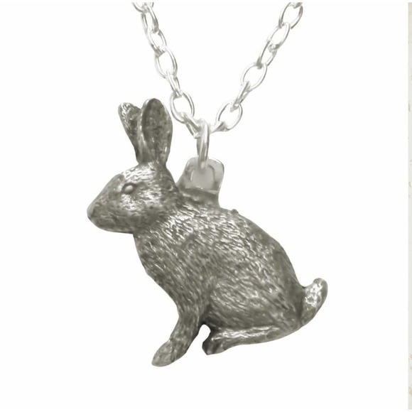 Rabbit or hare necklace 987 - Picture 1 of 1